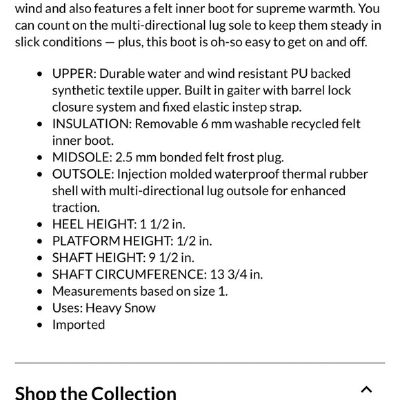 Sorel Purple Youth Pull-On Flurry Boot Size 3 - Picture 6 of 6